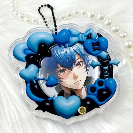 【G.triGerオリジナル 推し活グッズ】缶バッジ用アクリルフレーム 【ぷっくり】58mm用