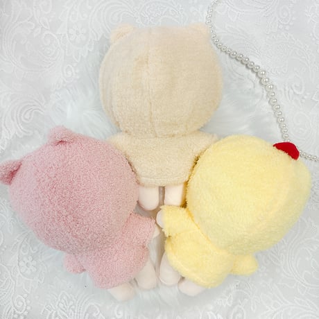 【ぬい服】ぬいぐるみ用ボア着ぐるみ 【15~20cm 用】【推し活グッズ】