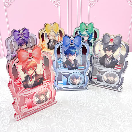 【G.triGerオリジナル 推し活グッズ】アクリルフレーム【アフタヌーンティー】 缶バッジ・カード用