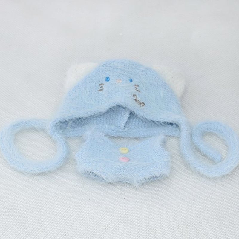 ぬい服 ぬいぐるみニット帽&着ぐるみセット 10cm用【推し活