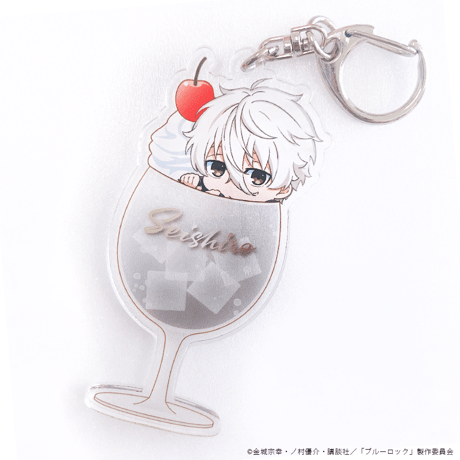 アニメ「ブルーロック」クリームソーダ型アクリルキーホルダー