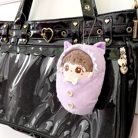 【ぬい服】ふわふわ着ぐるみキーホルダー【10cm用】 【推し活グッズ】