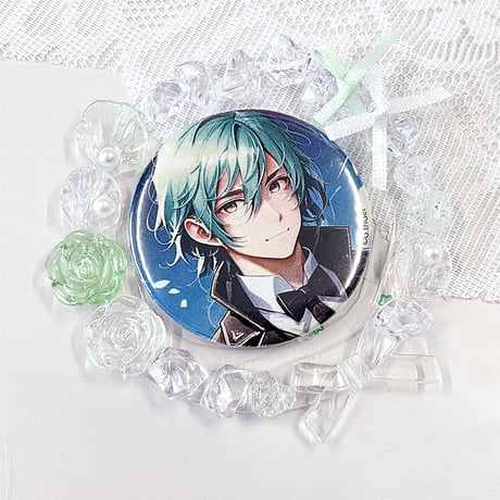 【推し活グッズ】キラキラ硬質ロゼット【缶バッジ 痛ロゼット】