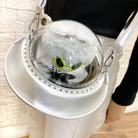 【卟卟杂鱼】UFO型ぬいぐるみ痛バッグ(大)【推し活グッズ】