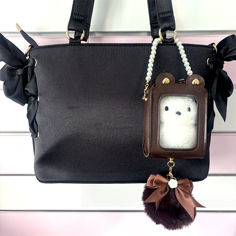 【匠匠酿酿】くま耳ぬいぐるみ痛バッグ【10cm用】【推し活グッズ】