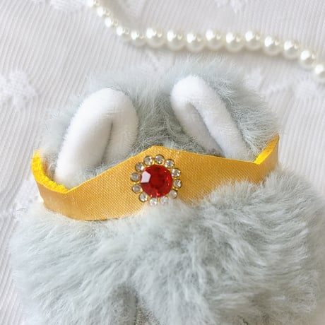 【ぬい服】王冠&マントセット　10~15cm用【推し活グッズ】