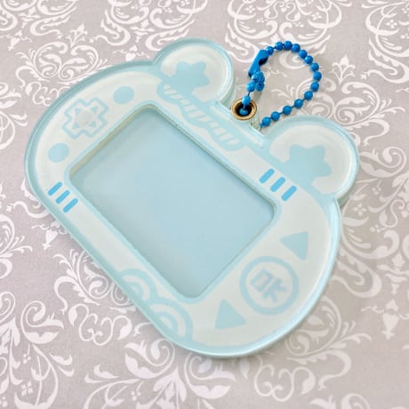 推し活グッズ ゲーム機型アクリルフレームキーホルダー