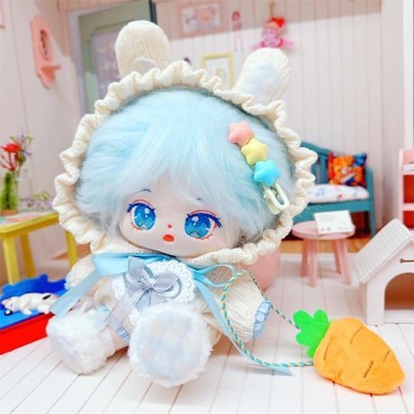 【ぬい服】ぬいぐるみ用うさ耳着ぐるみ・ うさ耳シューズ・バッグセット 【20cm 用】【推し活グッズ】