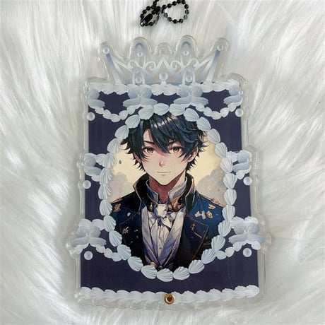 【G.triGerオリジナル 推し活グッズ】アクリルフレーム【ケーキ】【トレカ・アクスタ用】