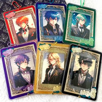 【G.triGerオリジナル 推し活グッズ】サイズ調整アクリルフレーム【薔薇】 (トレカ・L版・アクスタ用)