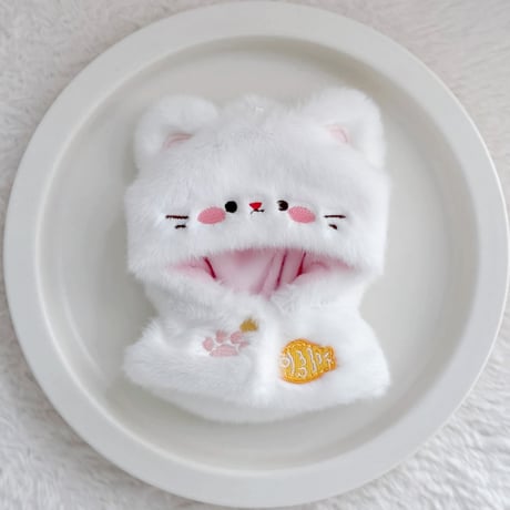 ぬい服　もこもこアニマル着ぐるみ　10cm用【推し活グッズ】