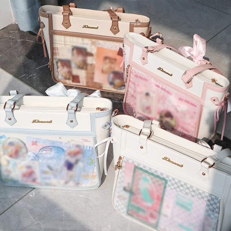 暴躁小梅】ハート型チャーム付き痛バッグ【推し活グッズ】 | G.triGer