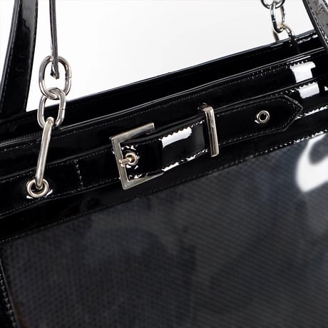 【soda薄荷茶】ベルト付きフェイクレザーキルティング痛バッグ【推し活グッズ】