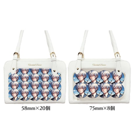 【HEADACHE STUDIO】 ピアノ痛バッグ【推し活グッズ】