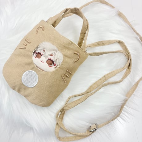 ぬい服　刺繍入りぬいバッグ　10cm用【推し活グッズ】