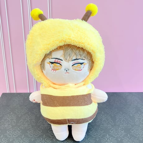 【ぬい服】ぬいぐるみ用着ぐるみ【蜂】(20cm用)【推し活グッズ】