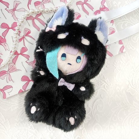 ショルダーストラップ付きアニマル着ぐるみ【15cm用】【推し活グッズ】