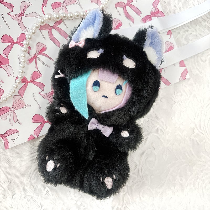 ショルダーストラップ付きアニマル着ぐるみ【15cm用】【推し活グッズ