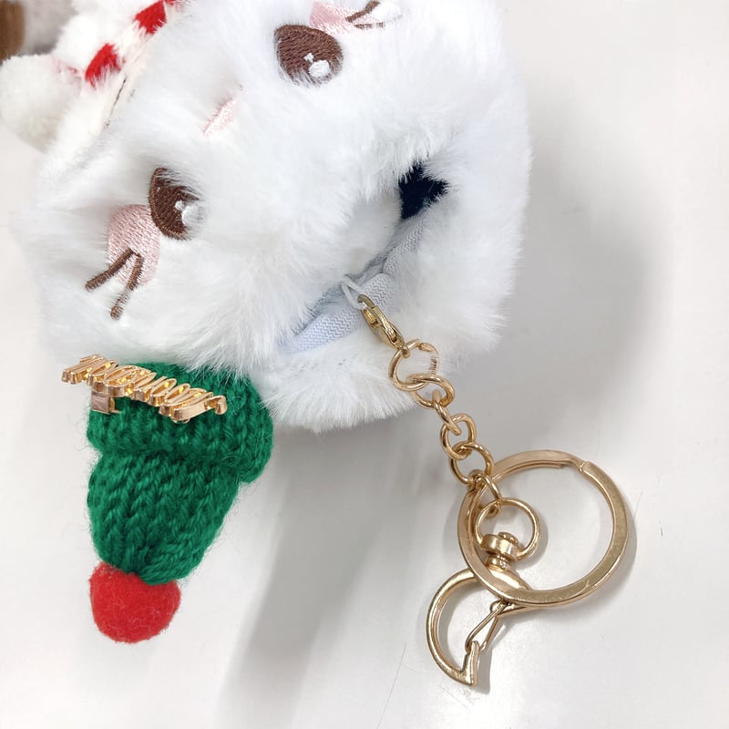 ぬい服】ふわふわクリスマス着ぐるみ 10cm用 | G.triGer