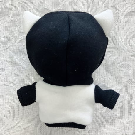 【ぬい服】ぬいぐるみ用ツノ付きパーカー(10cm用)【推し活グッズ】