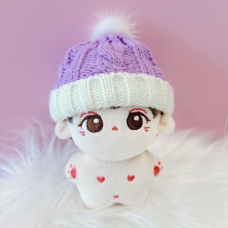 ぬい服　ぬいぐるみ用ニット帽　10cm用【推し活グッズ】