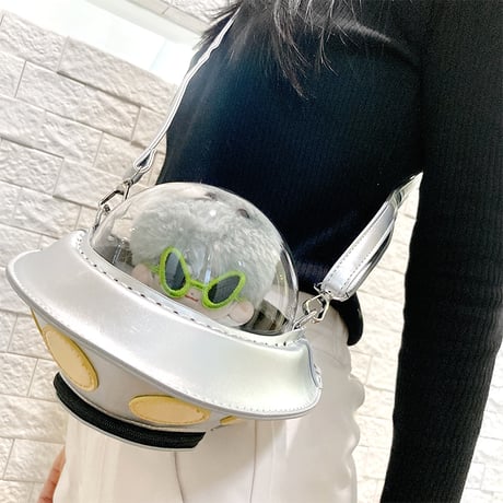 【卟卟杂鱼】UFO型ぬいぐるみ痛バッグ(大)【推し活グッズ】