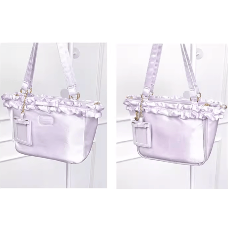【FUYUUNEKO】カードケース付きフリル痛バッグ milk dolly【推し活グッズ】
