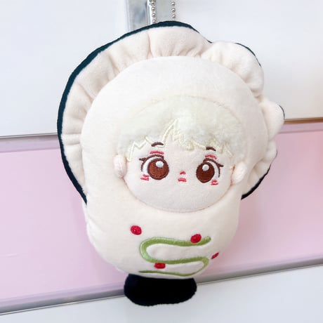 ぬいぐるみ用着ぐるみキーホルダー【エビフライ・牡蠣】10cm用【推し活グッズ】