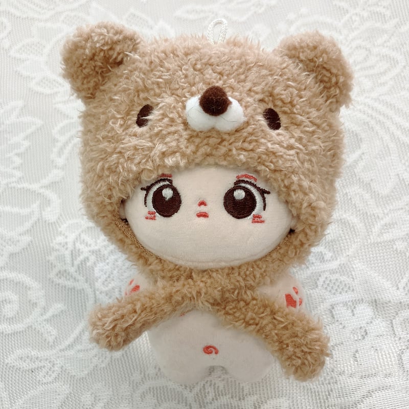 ぬい服】ぬいぐるみ用着ぐるみキャップ 【くま、うさぎ