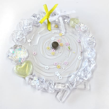 【推し活グッズ】キラキラ硬質ロゼット【缶バッジ 痛ロゼット】