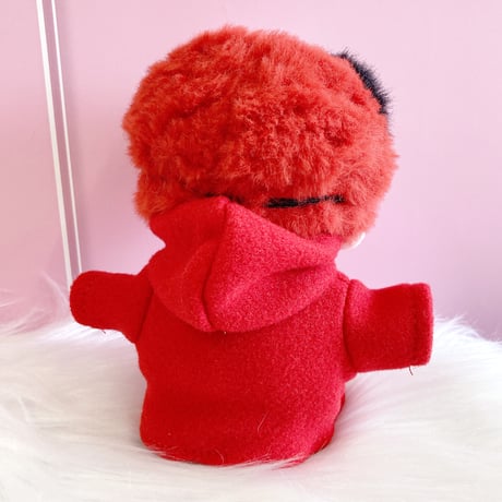 【ぬい服】ダッフルコート&ボーダーシャツ&パンツ&ヘッドホンセット　10cm用