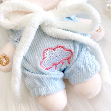 【ぬい服】着ぐるみキャップ&服セット【10cm用】【推し活グッズ】