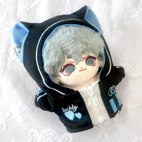 【ぬい服】猫耳サイバーパンクジャージ【推し活グッズ】