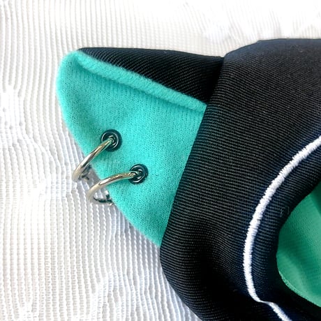 【ぬい服】猫耳サイバーパンクジャージ【推し活グッズ】