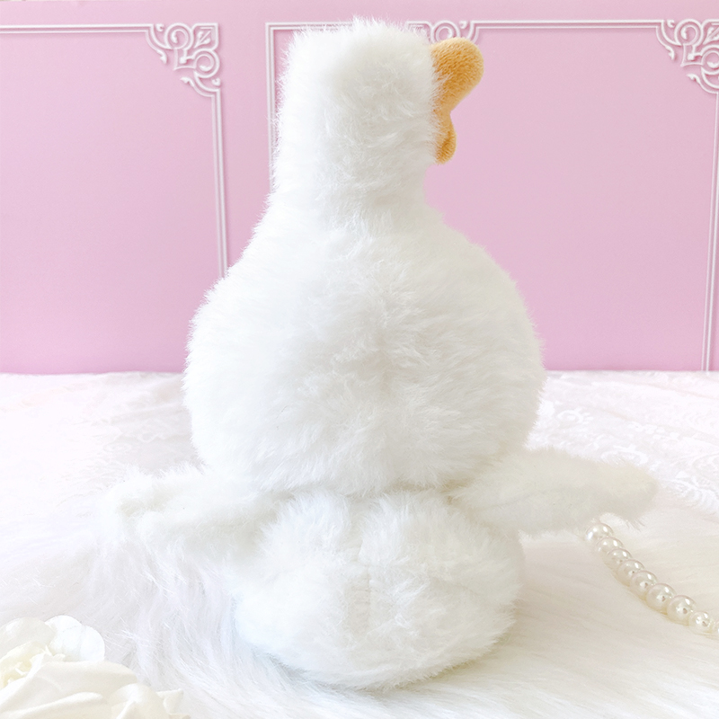 ぬい服】ぬいぐるみ用着ぐるみ【白鳥】 10cm 用【推し活グッズ ぬい服】ぬいぐるみ用着ぐるみ【白鳥】 10cm 用【推し活グッズ
