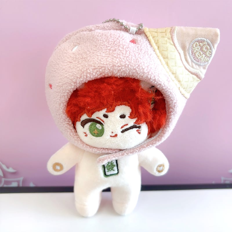 ぬい服】アイスクリーム型着ぐるみキャップ 10cm用 | G.triGer