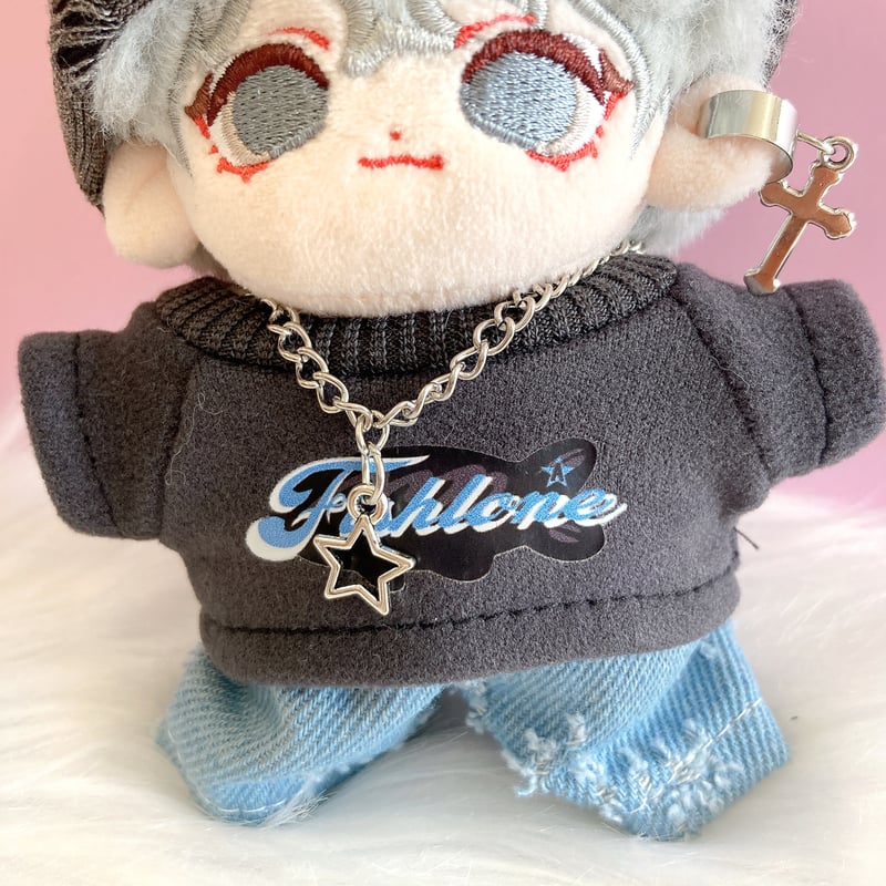 ぬい服　Tシャツ&パンツセット ぬい服 Tシャツ&パンツセット ぬい服】ハートTシャツ&パンツ