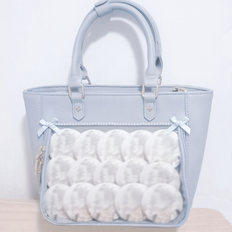 Baachoo原创设计】編み上げリボン痛バッグ【推し活グッズ】 | G.triGer