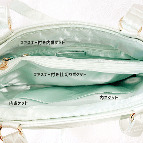 【FUYUUNEKO】サイドリボン付きサテン痛バッグ【推し活グッズ】