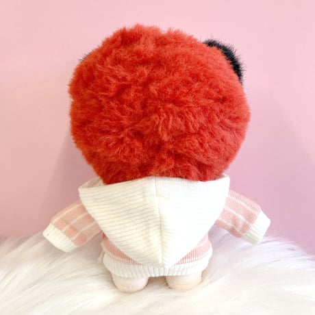 【ぬい服】バイカラーパーカー 10cm用