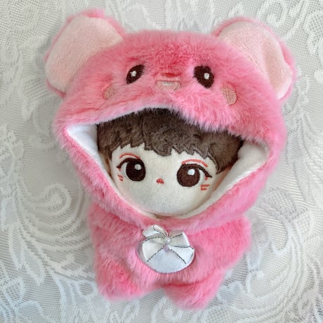 【ぬい服】ぬいぐるみ用刺繍入りアニマル着ぐるみ  10cm 用【推し活グッズ】