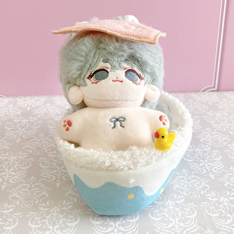 【ぬい服】ぬいぐるみ用お風呂セット　10~15cm用【推し活グッズ】