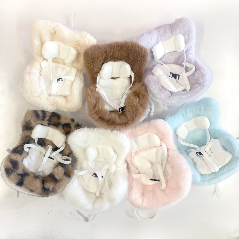 ぬい服】10~15cmぬいぐるみ用ふわふわカーシート | G.triGer