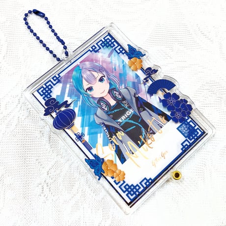 【G.triGerオリジナル 推し活グッズ】アクリルフレーム (中華)【トレカ・アクスタ用】