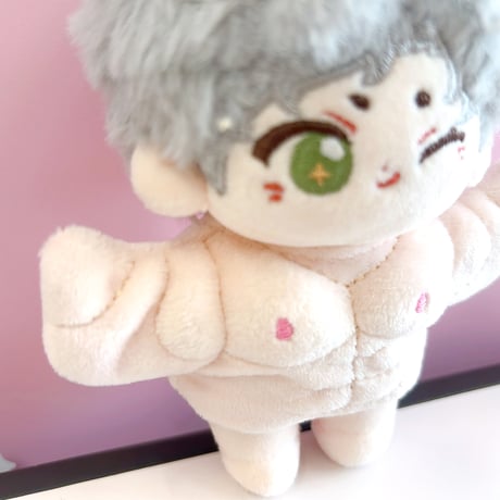 【ぬい服】マッチョ着ぐるみ 10cm用