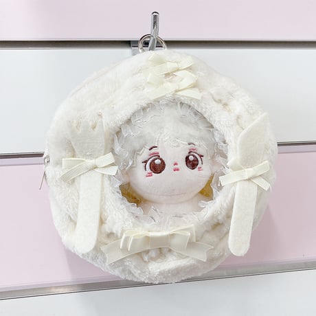 カラトリー装飾付きぬいポーチ【10cm用】【推し活グッズ】