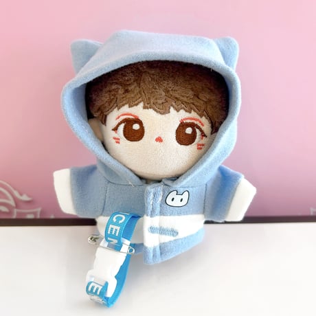 【ぬい服】アニマルパーカー　10cm用