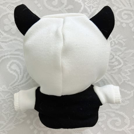【ぬい服】ぬいぐるみ用ツノ付きパーカー(10cm用)【推し活グッズ】