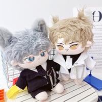 【ぬい服】 ぬいぐるみ用スーツ【シャツ・ ジャケット・パンツ・ネクタイ・ ピン 5 点セット】20cm用【推し活グッズ】