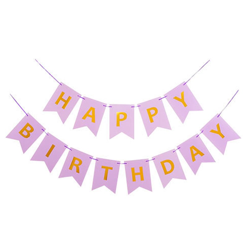 HAPPY BIRTHDAY 推しカラー ガーランド【生誕祭グッズ】 | G.triGer